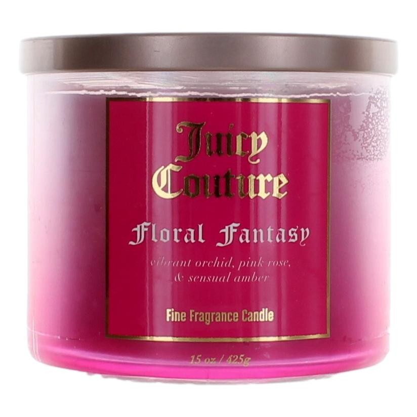 Juicy Couture 14.5 oz Soy Wax Blend 3 Wick Candle - Malibu