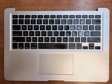 APPLE MACBOOK AIR A1304 2008 13" TOP CASE W/ TRACKPAD KEYBOARD 607-1805 607-3241