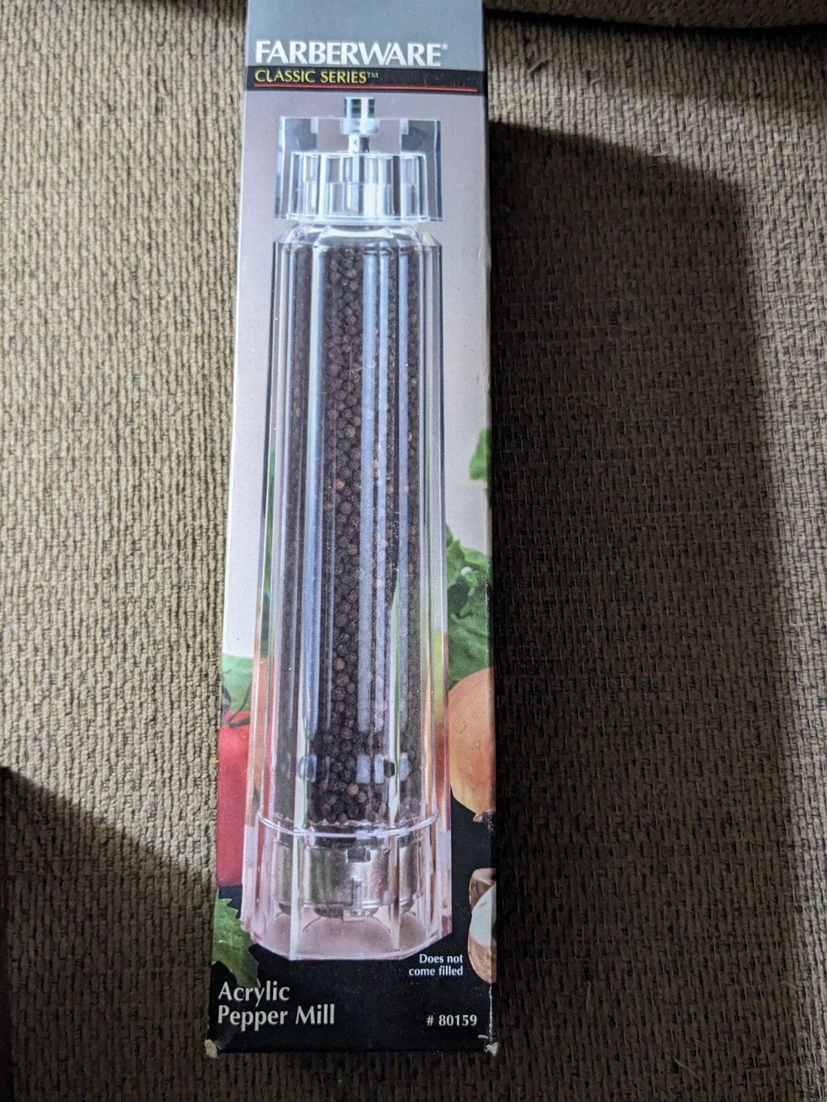 Farberware Acrylic Pepper Mill
