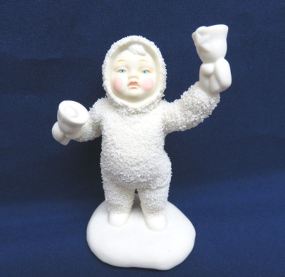 Dept. 56 Porcelain Snowbabies w/ Bells ''Let's All Chime In''  RETIRED