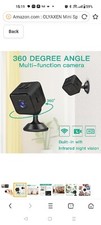 WiFi Camera Night 4K HD Cam for Home Security Easy to Set Wireless Indoor...