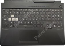 US Layout Backlit Keyboard for Asus FX506 FA506 Palmrest Cover 3BBKXTAJN00