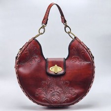 Borsa Keara Jean RARA 2012 Fergi artigianale in pelle di vacchetta ALTA QUALITÀ