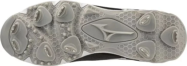 $99 Botín de softbol Mizuno para mujer 9 Spike Swift 8 bajo de metal, negro/blanco talla 8 Foto 4 de 4