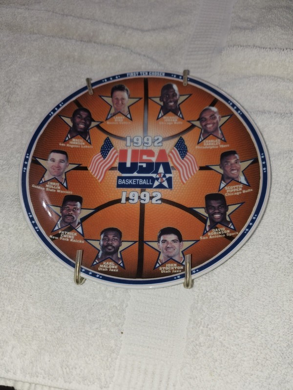 Michael Jordan Olympic Plate