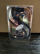 2025 Panini Select Premier Level Paul Skenes #196 Pittsburgh Baseball Card