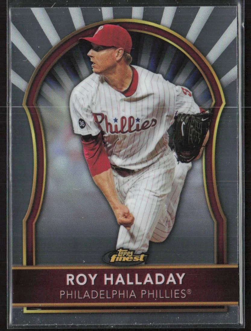 Roy Halladay 2011 Finest #45 Philadelphia Phillies Baseball Card