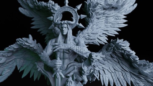 Lucifer Model 12:1 Scale | Harbingers of the Apocalypse Collection - Bild 1 von 9