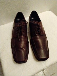 Brown Kenneth Cole Men's Shoes Size 7 Medium