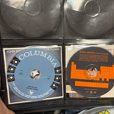 John Mayer Heavier Things + Room For Squares LOT OF TWO  No Cover Art