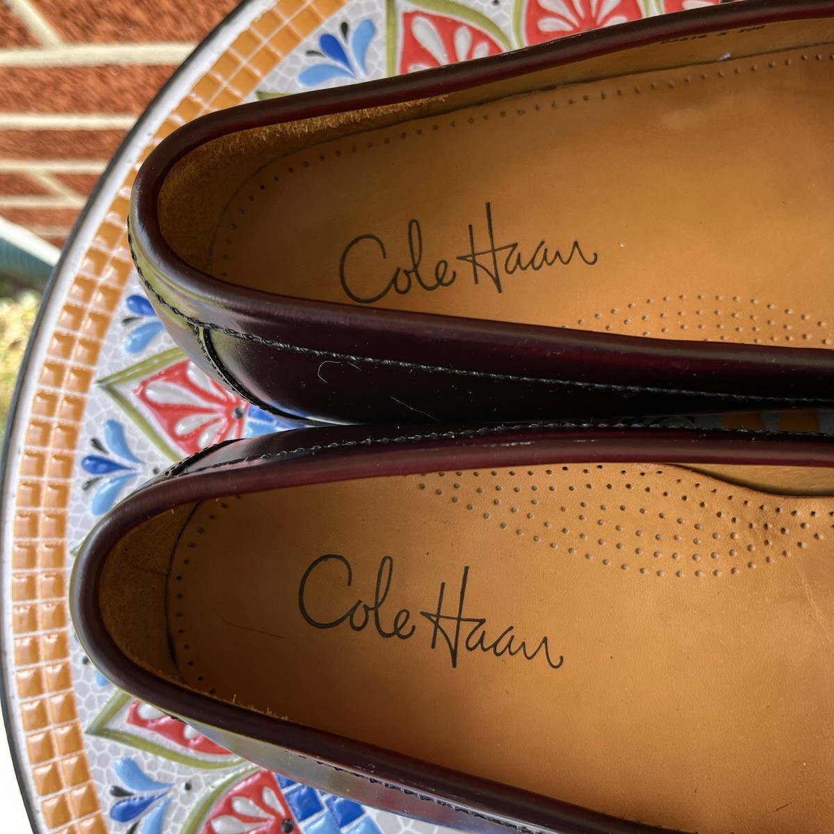 Cole Haan Pinch Monk Strap Mens 10D Burgundy Leather Kiltie  display picture 2