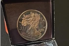 1 Troy Pound Fine Silver Eagle Coin Rare Date. Toned!!. 12 Ounces American .999