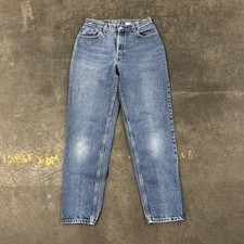 VTG Levis 550 Womens Size 8 MIS M Classic Denim Relaxed Fit Tapered Leg Jeans