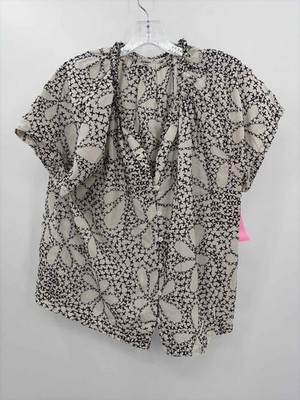 Pre-Owned Dylan Ivory Size Medium Blouse