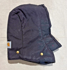 Carhartt Snap On Hood Black Duck Canvas Quilted Lined Replacement Coat A148