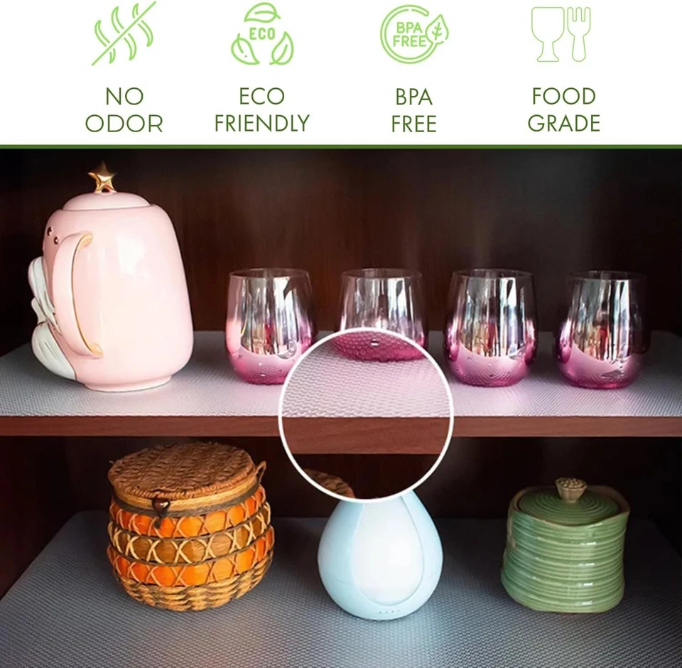 Revestimiento impermeable para despensa, fácil de cortar, sin adhesivo, NUEVO US Foto 2 de 4