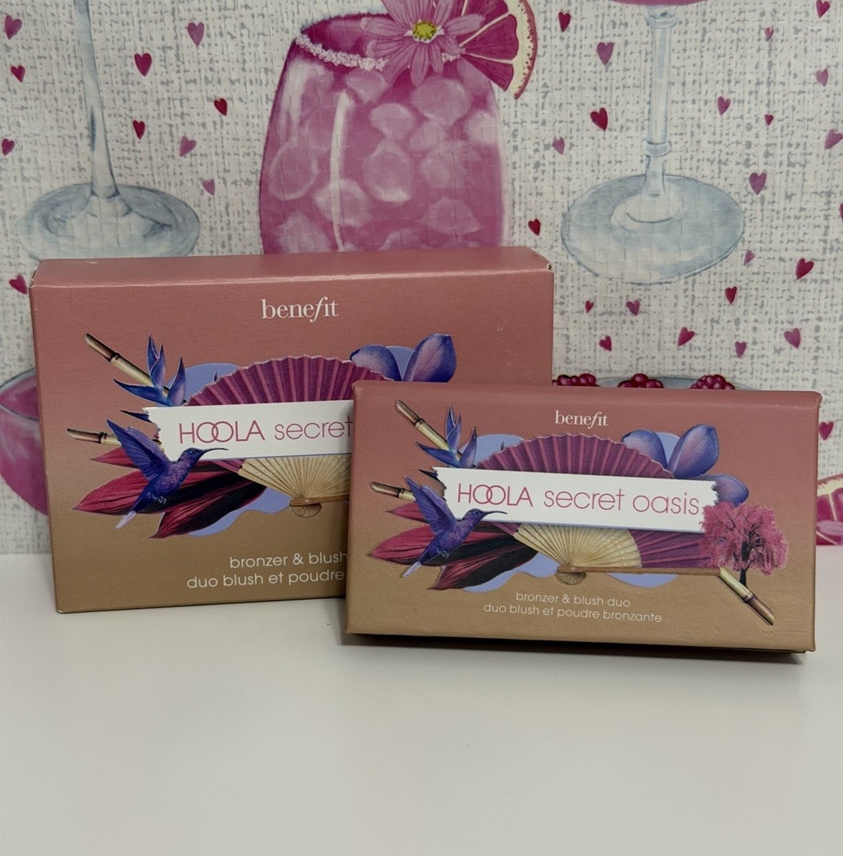 BENEFIT Hoola Secret Oasis Hoola Lite Matte Bronzer & Willa Blush