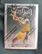 1997 Topps Finest Shaquille O’Neal Sterling #289 S54 Lakers w/ Protective Film
