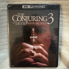 The Conjuring 3: the Devil Made Me Do It 4k Ultra HD  Blu-Ray, 2021 Horror New