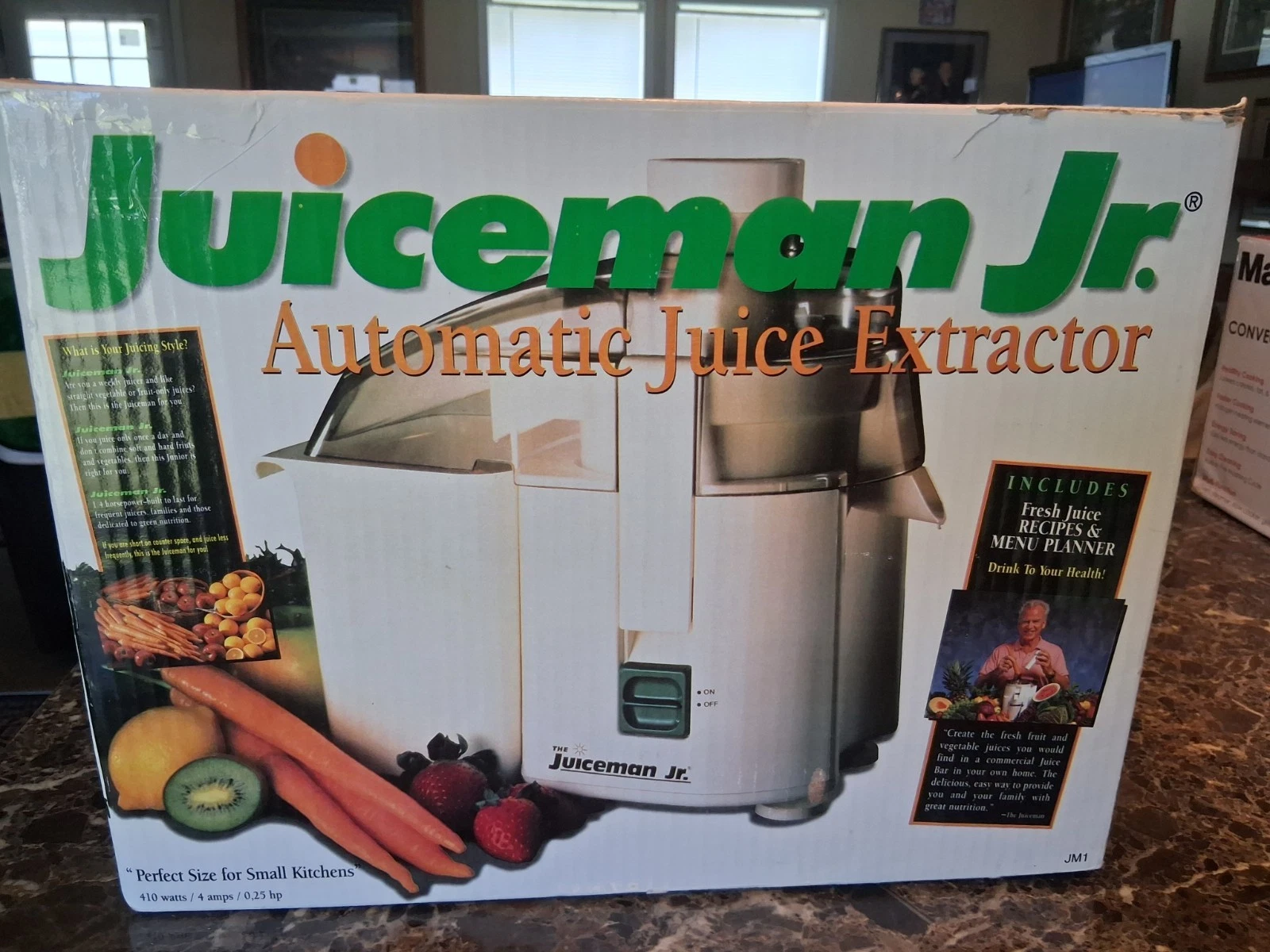 NEW The Juiceman Jr ORIGINAL Automatic Juice Extractor 1999 Rare Condition