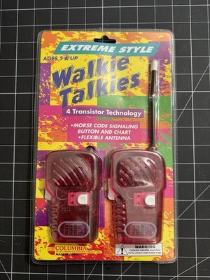 Walkie Talkie Set for Kids - NIB - Ages 5 and Up - pink Color