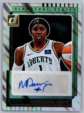 2025 Panini Donruss WNBA - Signature Series Marquesha Davis #SS-MD Auto Lava