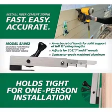 Gecko Gauge Siding Gauges for 5/16 In. Fiber Cement Siding Installation (1-Set