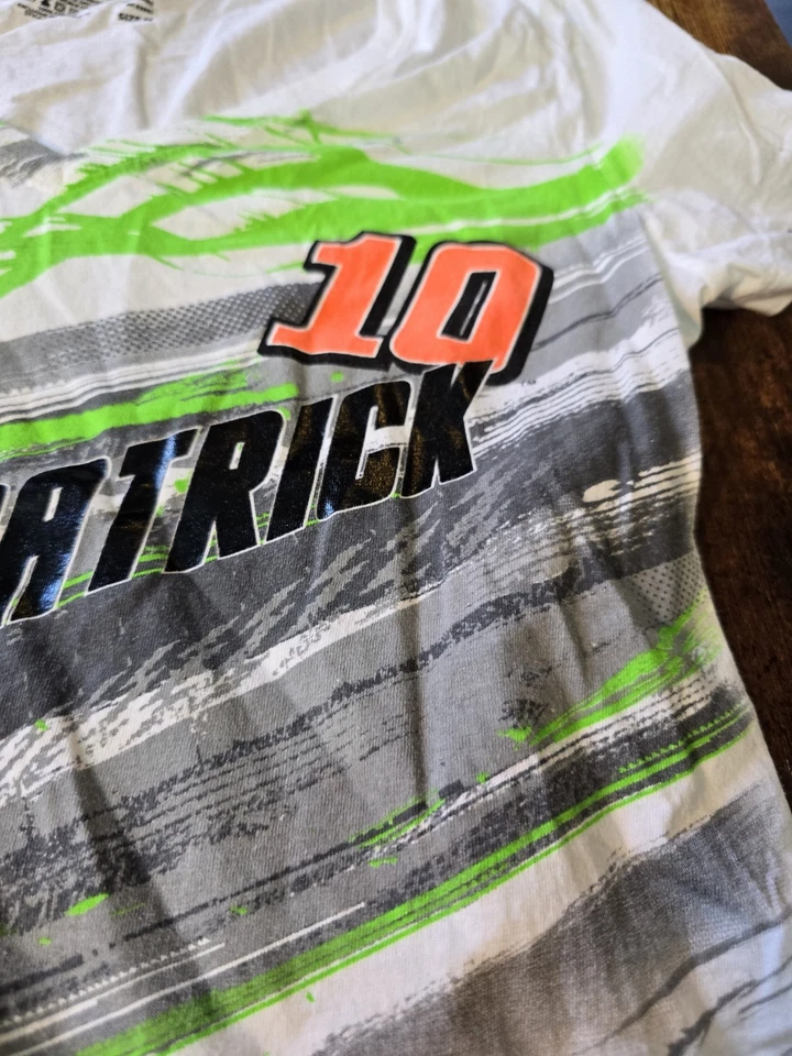 Womens 2014 Danica Patrick MD Stewart Haas Racing Shirt #10 - Image 3 of 4