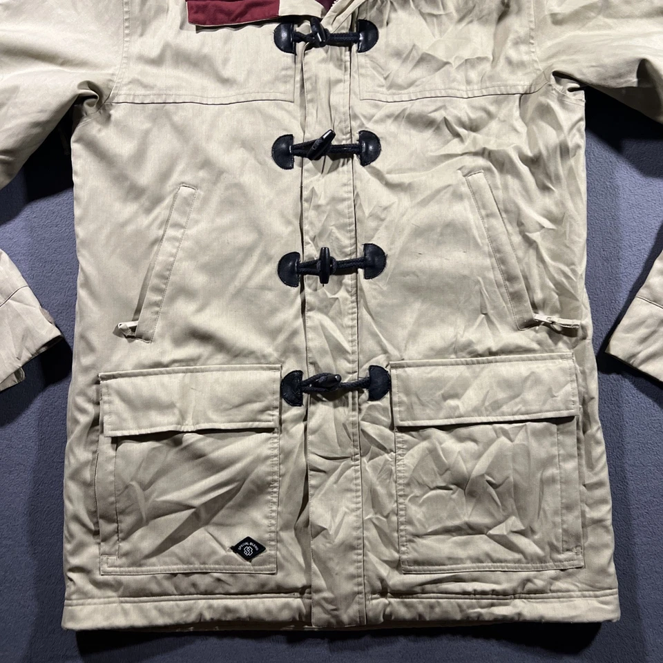 Special Blend Snowboard Jacket Mens XL Tan First Chair Last Call Parka *READ* - Image 4 of 4