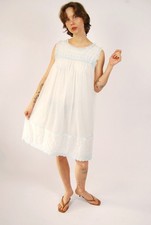 60s Babydoll Nightgown XL baby blue vintage mini retro nightie boudoir pinup