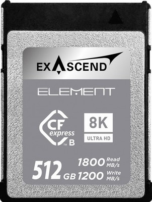 Exascend Element CFexpress Card Type B 512GB | CFexpress-Karten