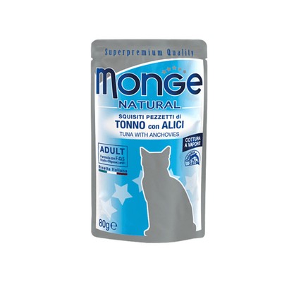 Monge Natural Beutel Thunfisch Mit Sardellen