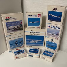 Herpa Wings 1:500 Sammlung/Konvolut, 10 x Modellflugzeuge in OVP