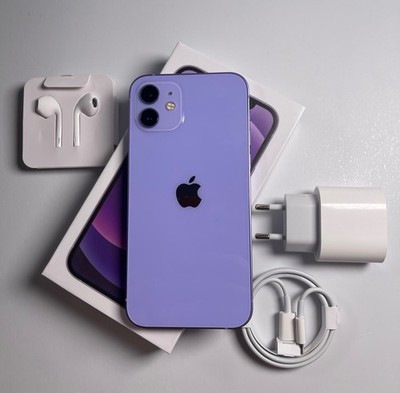 Apple iPhone 12 Violett 64GB 128GB 256GB Wie neu 100% Batterie mit OVP