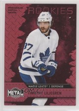 2020-21 Skybox Metal Universe Rookies PMG Red 86/90 Timothy Liljegren #135 0i47