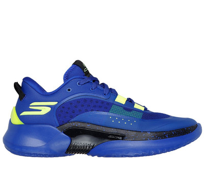 Skechers SKX Basketballschuhe Herren blau Größe UK 14 US 15 *REFCRS76