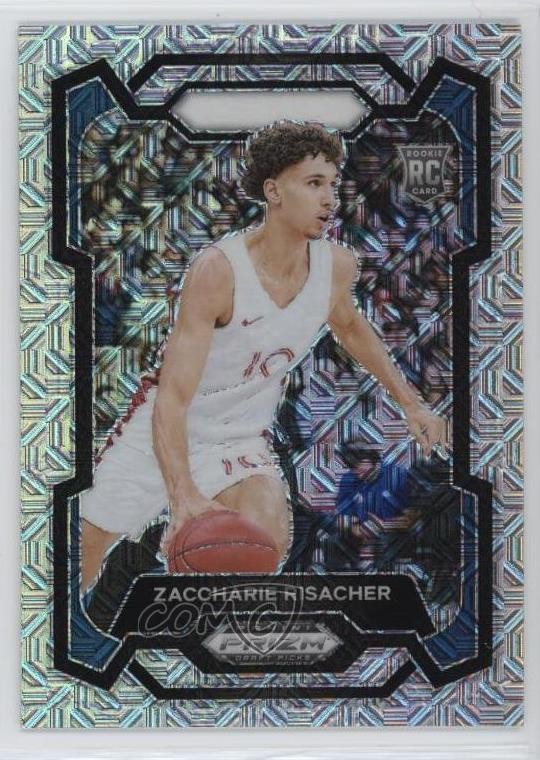2024-25 Panini Prizm Draft Picks Mojo Prizm /25 Zaccharie Risacher #69 j6a