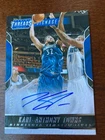 2016-17 Panini Karl-Anthony Towns Auto /99 Autograph