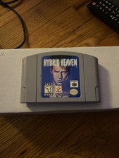 Hybrid Heaven (Nintendo 64, 1999) N64 Authentic Cartridge Only Tested & Working