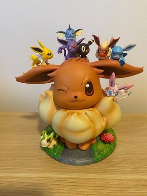 DM Studios Small Scale Eevee Family Resin Statue/Figure Pokemon