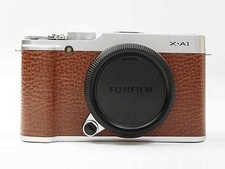 Fujifilm X-A1 16.3MP Mirrorless Digital Camera Body Silver/Brown from Japan