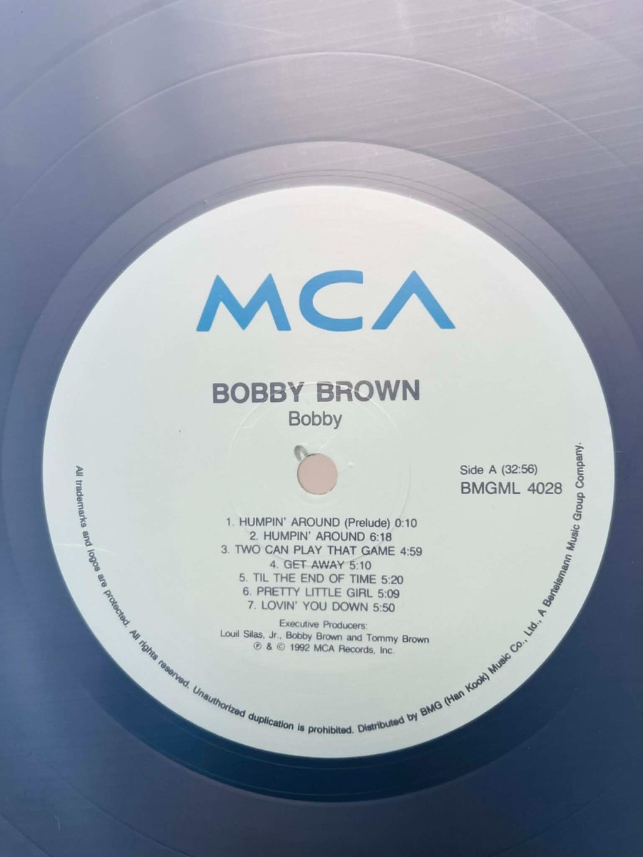 Bobby Brown / Bobby 1992 South Korea LP Vinyl MCA Records BMGML
