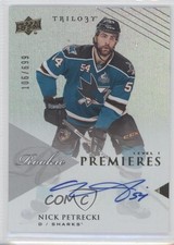 2013 Trilogy Rookie Premieres Level 1 /699 Nicholas Petrecki Nick #188 Auto 0c3