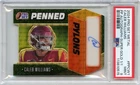 2024 Pro Set Caleb Williams Penned Pylons SUPERFRACTOR Rookie Auto #'D 1/1 PSA 9