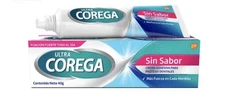 Corega Ultra Denture Adhesive Cream Unscented 40g Strong Hold All Day No Flavor