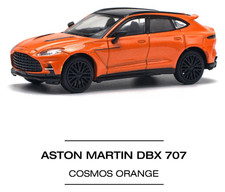 Pop Race Aston Martin DBX 707 - Cosmos Orange 1:64 Scale Diecast Car PR640148