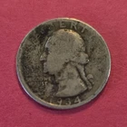 Washington Quarter 1934 Silver Circulated Business Strike Uncertified