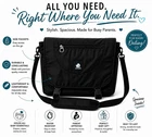 Glacier Baby Messenger Diaper Bag Large Waterproof Travel Baby Organizer