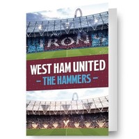 West Ham United Fc - 3D Lenticular Birthday Card - Cards Gift Wrap - F300Z