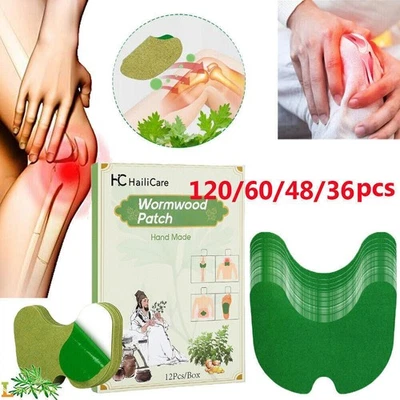 HAILICARE 180 Wellnee Knee Pain Relief Patches Wormwood Sticker Neck Waist Joint Ache Pads
